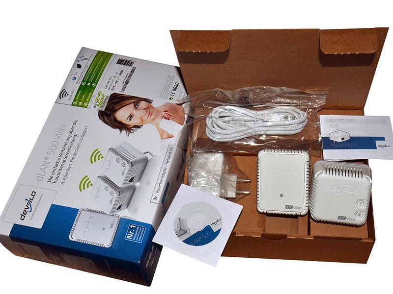 Powerline adapter Devolo dLAN® 500 Wi-Fi